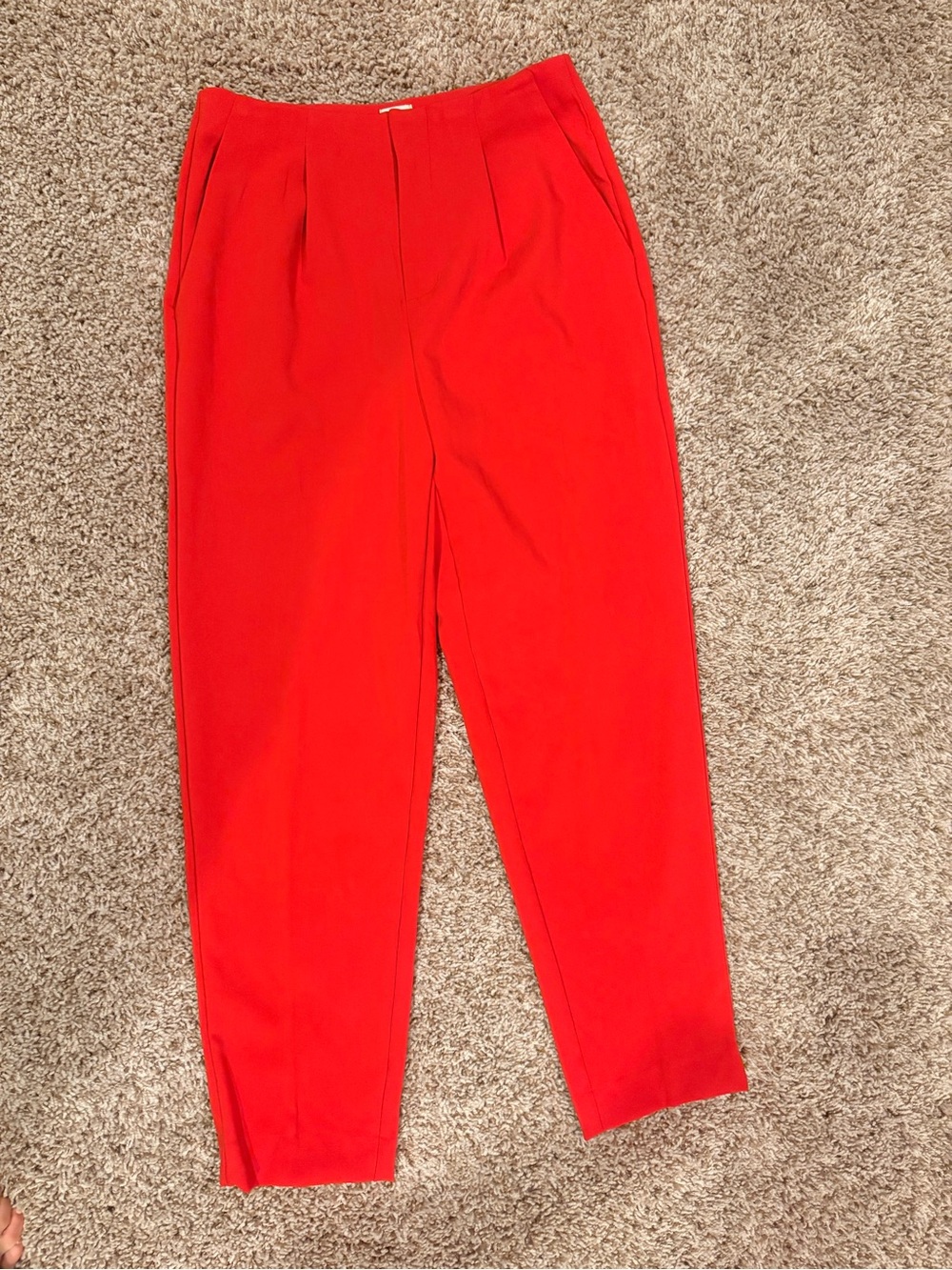 a new day Red straight leg pants
